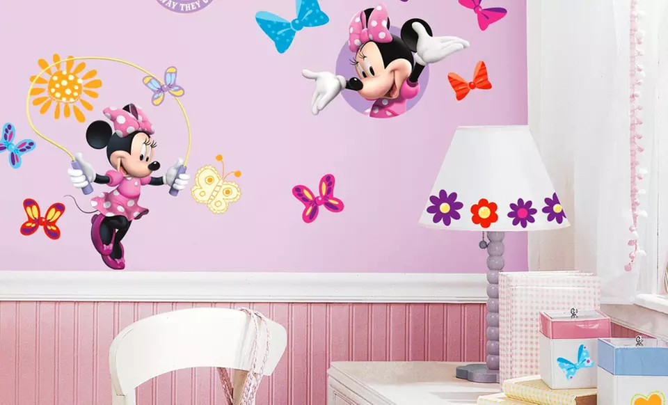 Disney's Minnie Mouse Peel-and-Stick Wall Decals. - Primary Image