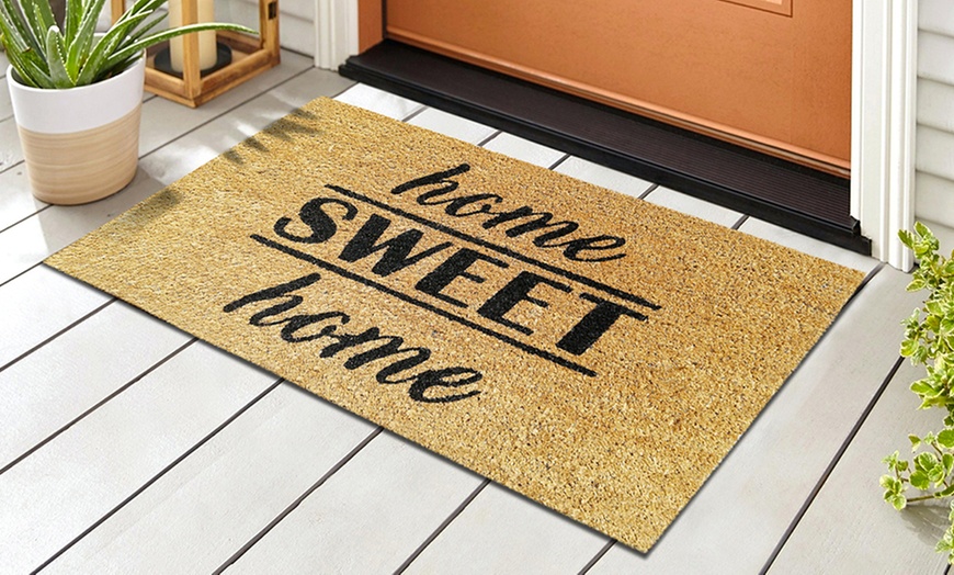 Image 117: Antislip kokosnoot deurmat