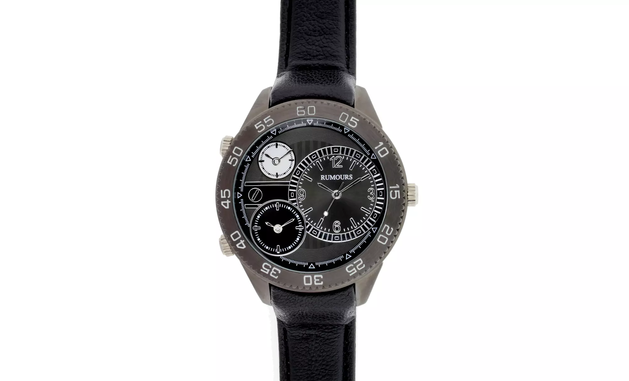 Men's Triple Time Zone Watches - Second Medium