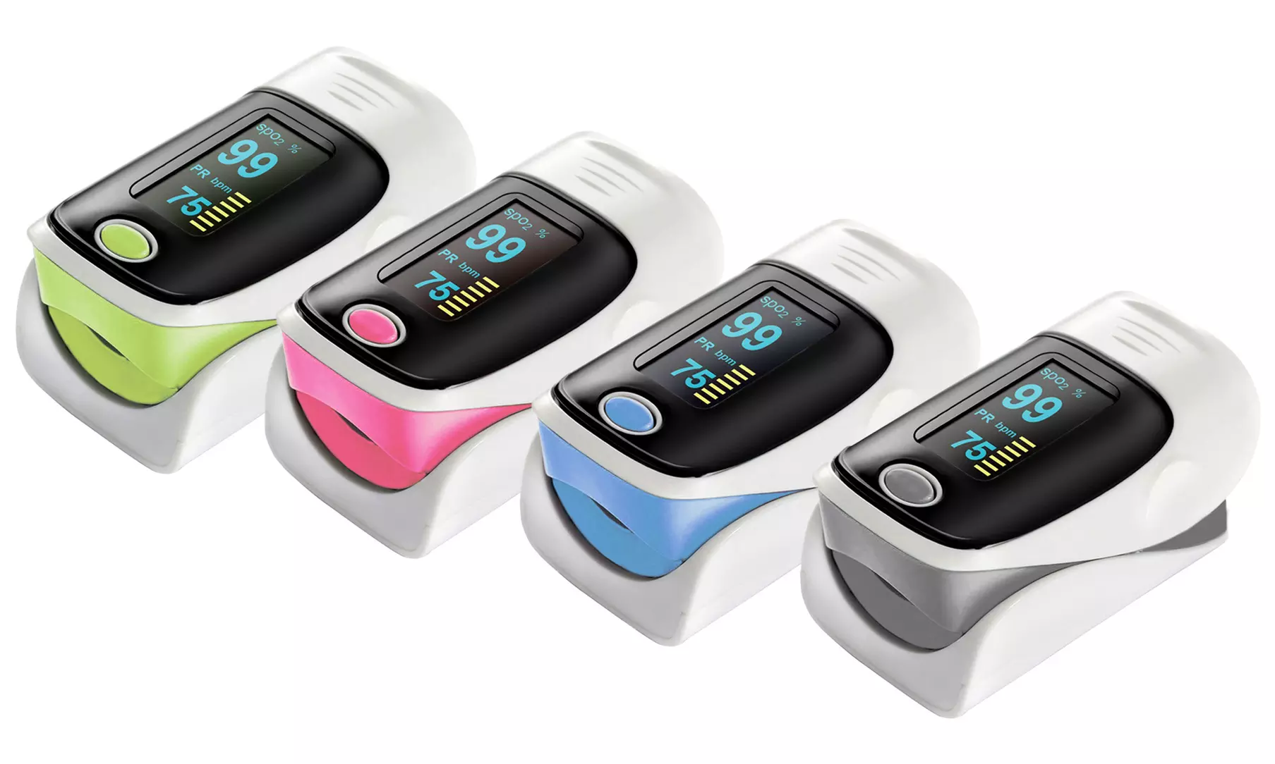 Fingertip Pulse Oximeter with LED Digital Display - Primary Image