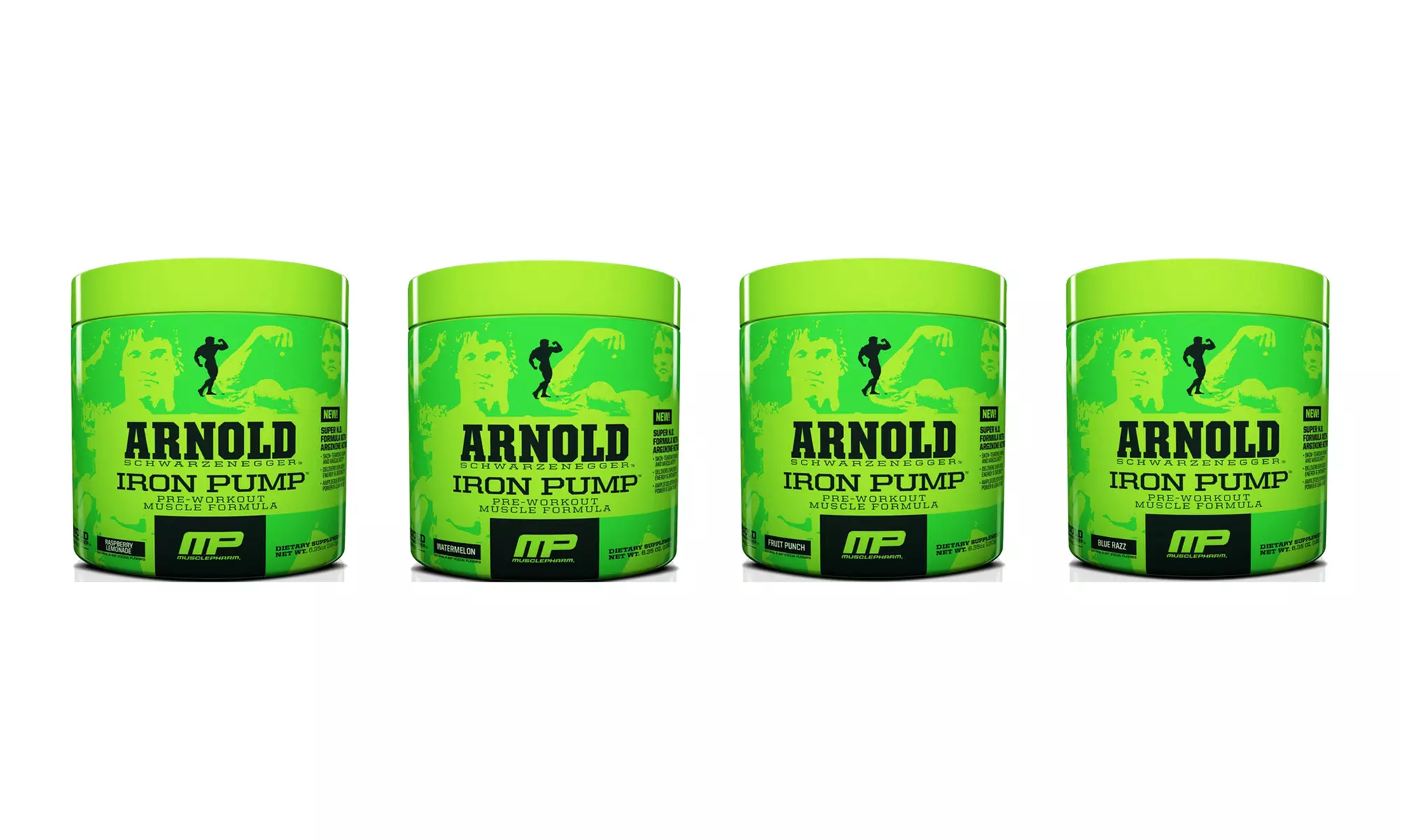 30 Servings of Muscle Pharm Arnold Schwarzenegger Series Iron Pump Preworkout Muscle Formula - Primary Image