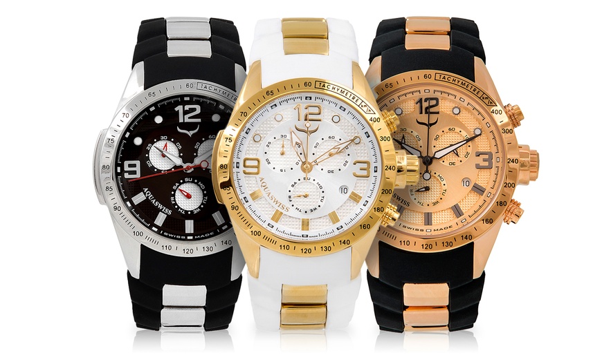 aqua swiss mens watches