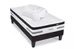 Matelas Versailles bitechnologie, mémoire de forme et ressorts ensachés, 24 cm, sommier et pack prêt à dormir en option - Second Medium