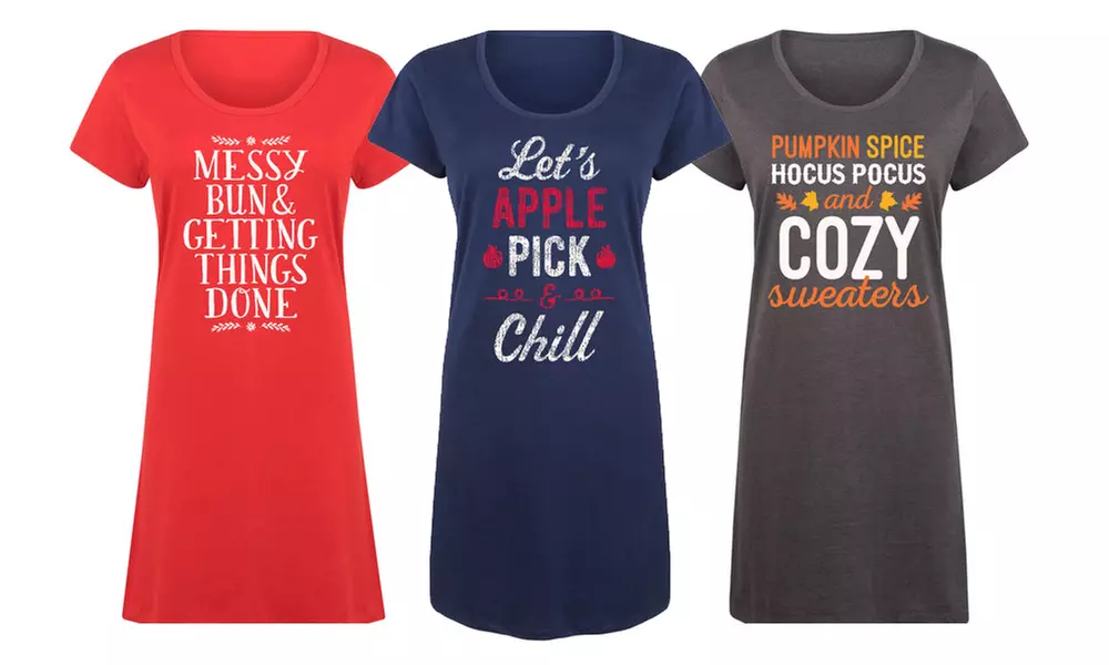 Women's Pumpkin Spice and Fall Sleep Tee - Primary Image