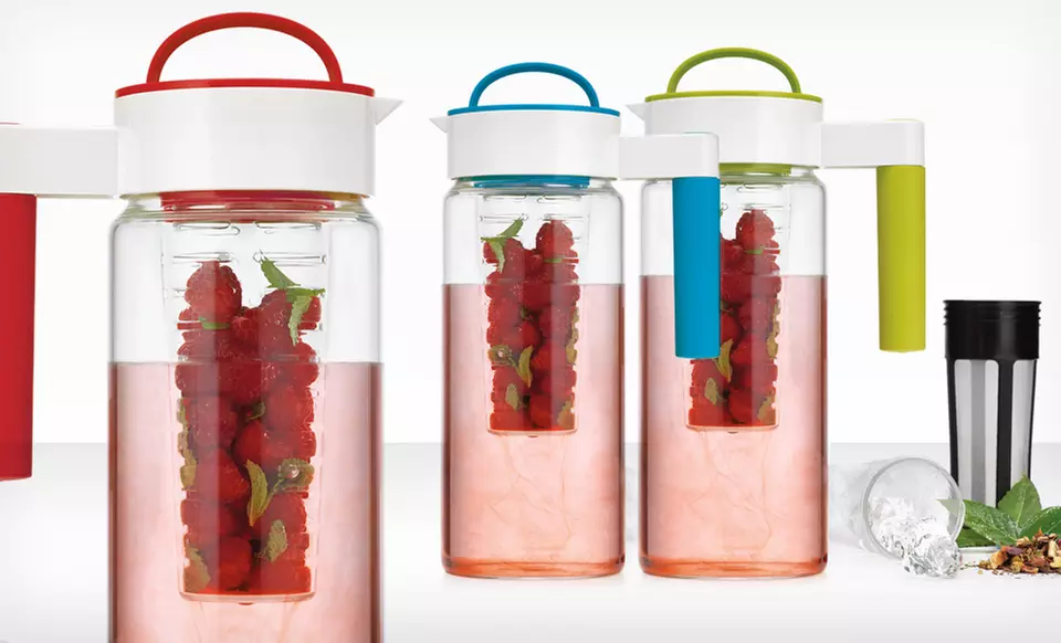 $22.99 for 56 Fl. Oz. 3-in-1 Infuser Pitcher ($52.99 List Price). Multiple Colors Available. Free Shipping and Returns. - Primary Image
