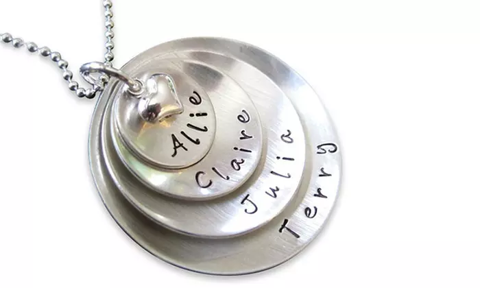 One Personalized Lucky Necklace from AJ's Collection (50% Off). Four Options Available. - Second Medium