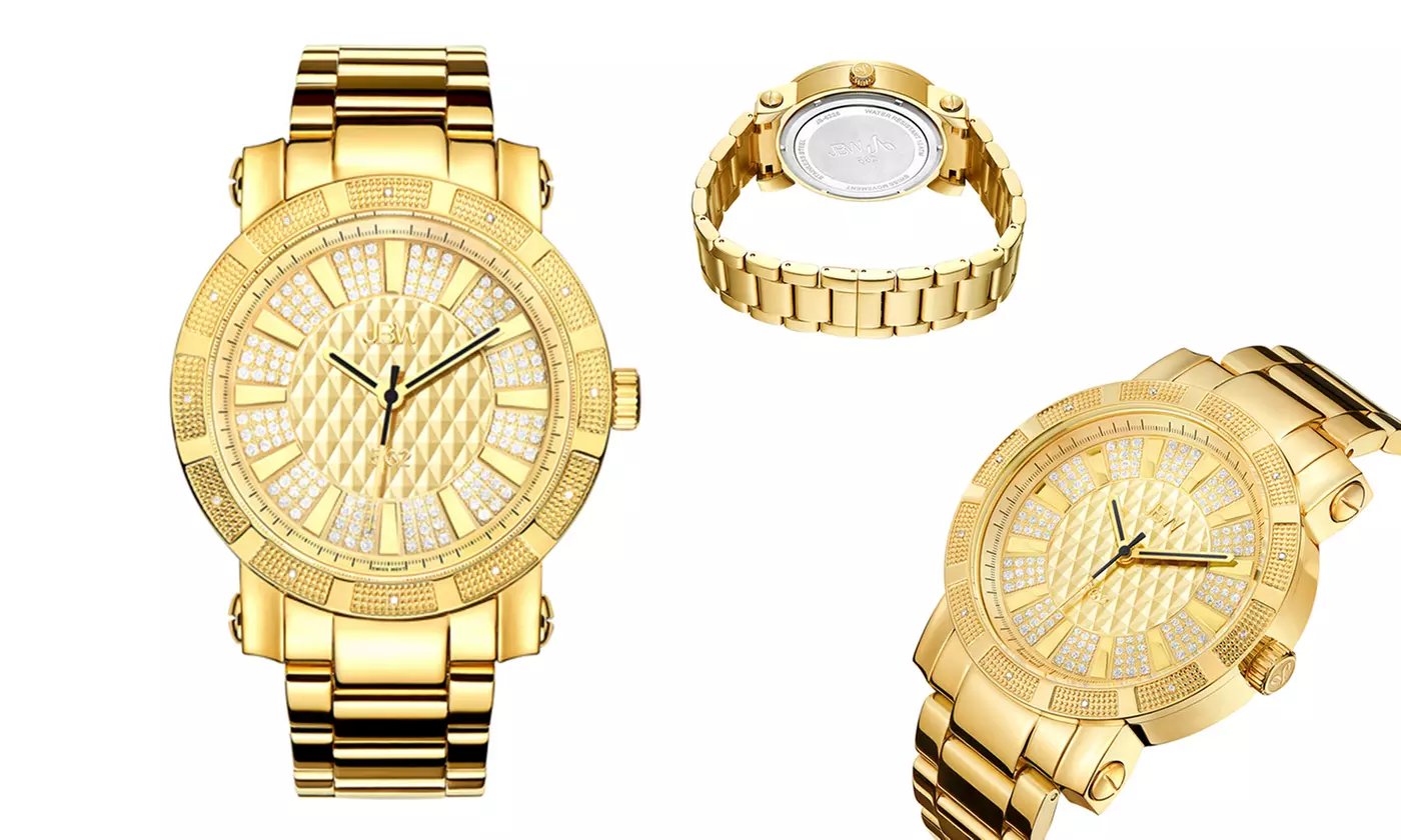 JBW 562 Men's Diamond Watches with Swiss Quartz from $139.99 to $149.99 - Second Medium