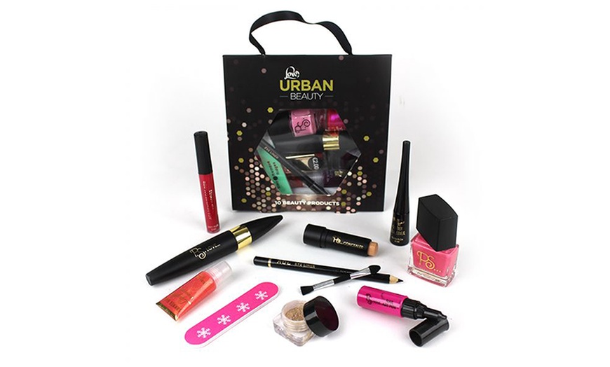 Image 1: Urban Beauty 10-Piece Make-Up Set