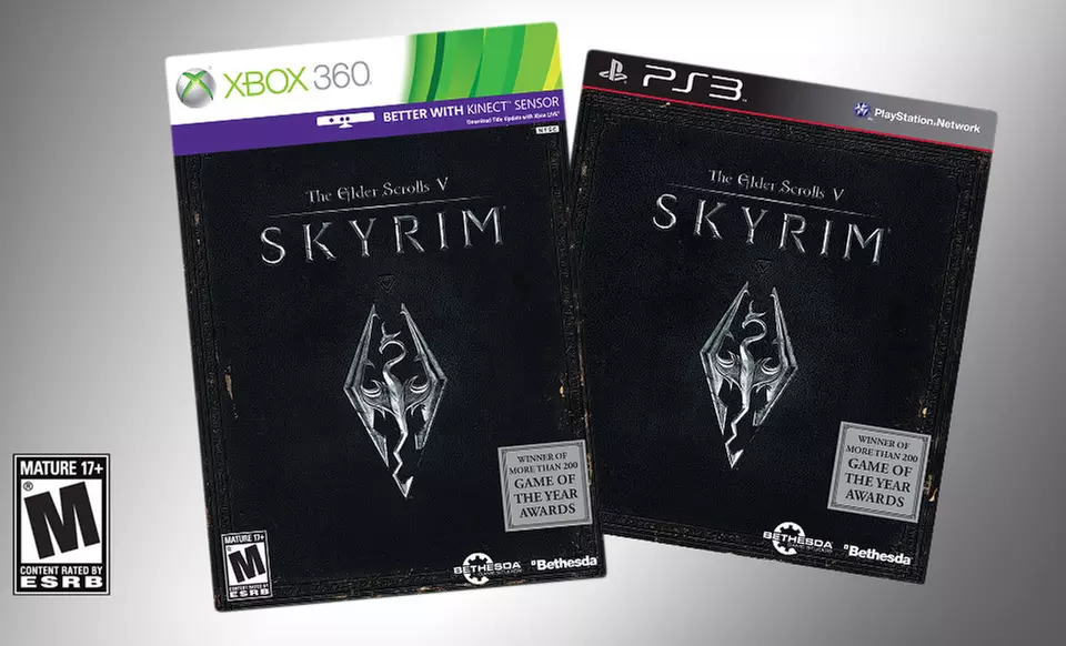 $34.99 for The Elder Scrolls V: Skyrim for Xbox 360 or PlayStation 3 ($59.99 List Price). Free Shipping and Returns. - Primary Image