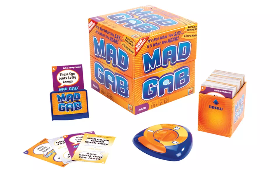 Apples to Apples Party Box or Mad Gab Card Games. Free Returns. - Second Medium