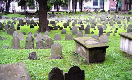 90-Minute Haunted Walking Tour for Two or Four from Haunted Boston Ghost Tours (Up to 58% Off) - Primary Image