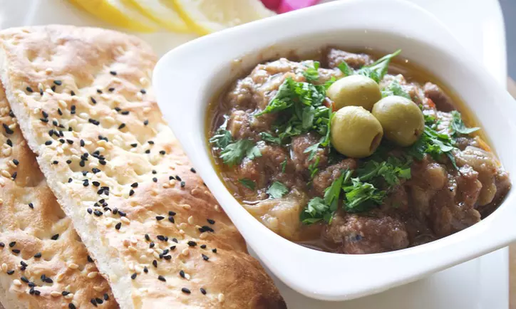 Afghan Breakfast Cuisine at Naan and Kabob (Up to 50% Off). Two Options Available.  - Primary Image