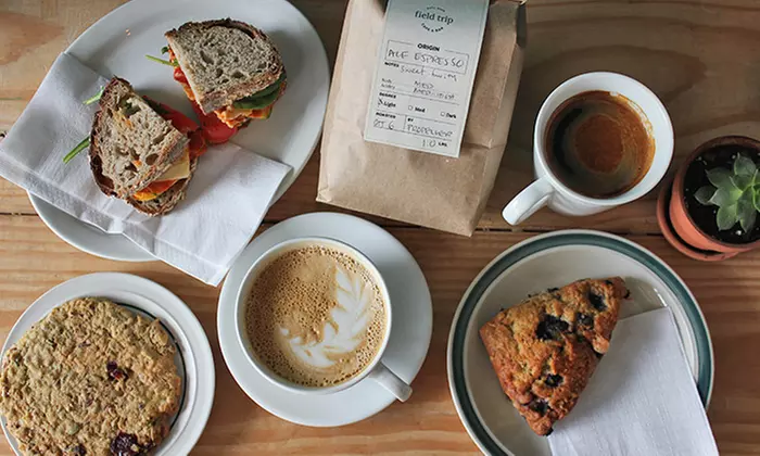 C$12 for Two Groupons, Each for $10 Worth of Café Food and Drinks at Field Trip Cafe (C$20 Total Value) - Primary Image