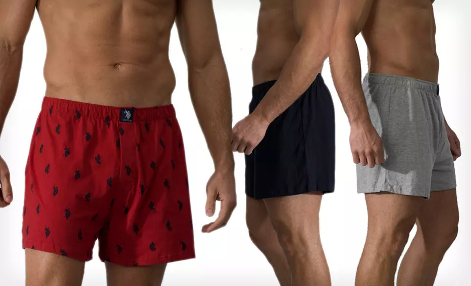 $15 for a Three-Pack of US Polo Assn. Boxers ($30 List Price). Multiple Styles and Sizes Available. Free Shipping. - Primary Image