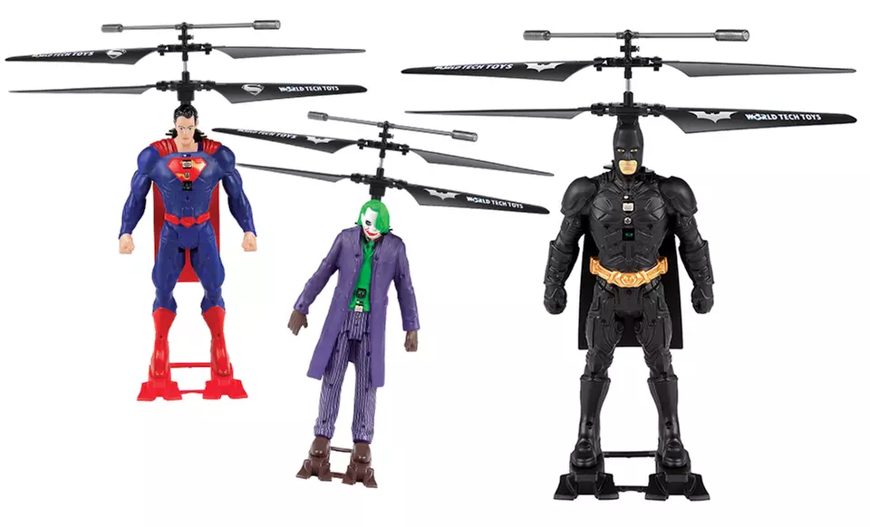 DC Comics Batman, Joker, or Superman 2-Channel Remote-Controlled Helicopter - Primary Image