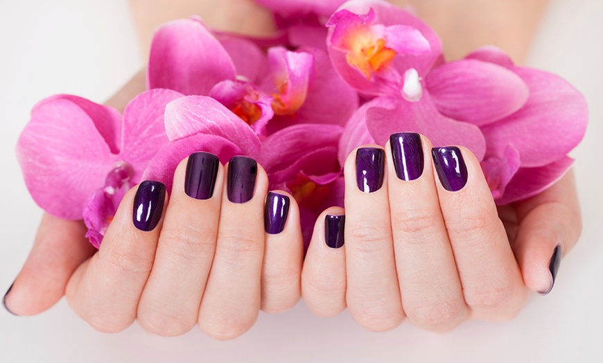 Image 1: Manicure and Pedicure at Lava Stone Spa & Beauty