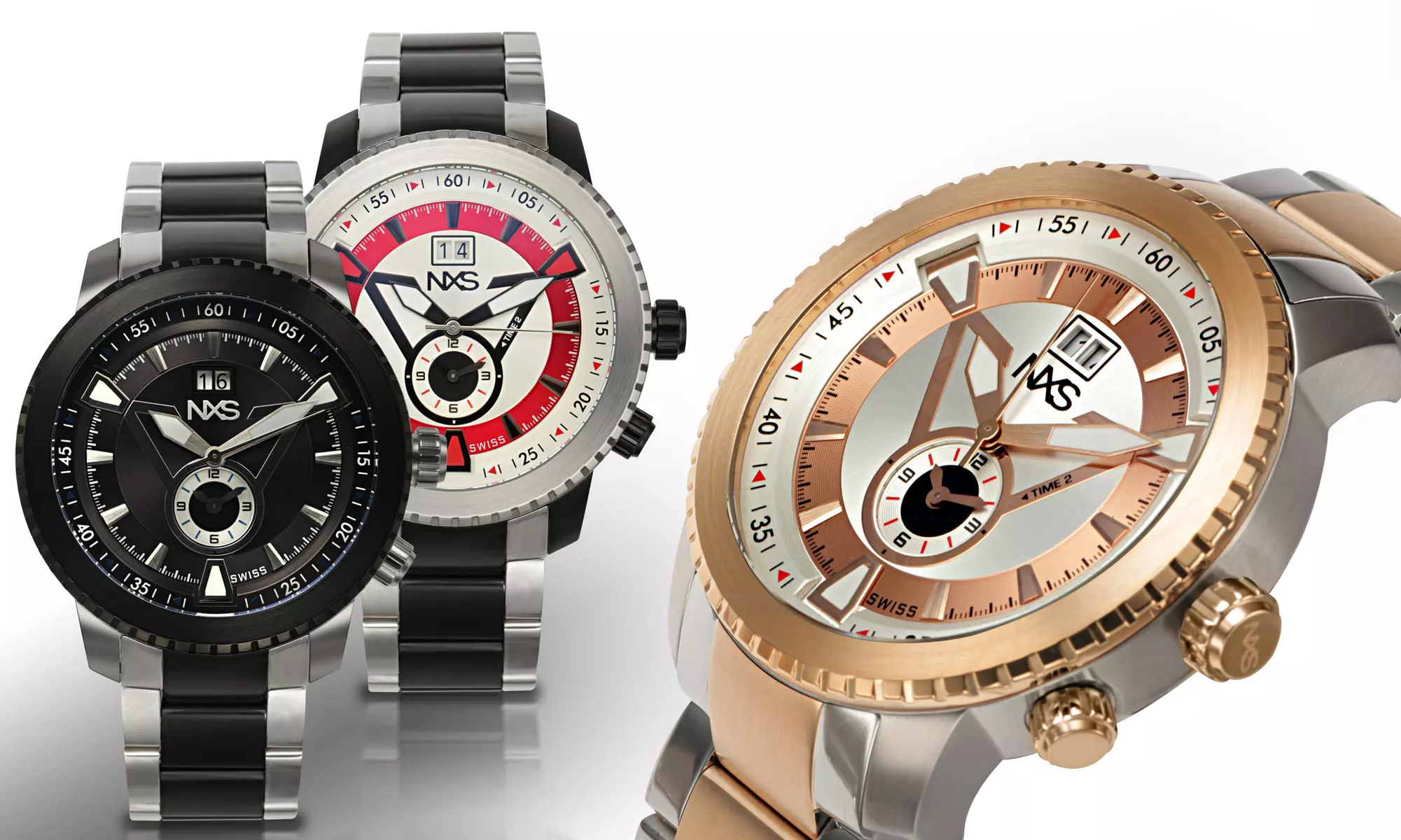 NXS Colby Men's Swiss Chronograph Watch - Primary Image