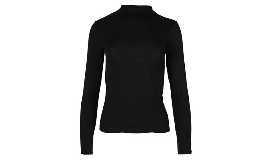 Image 4: 2-Pack of Ladies' Roll Neck Tops