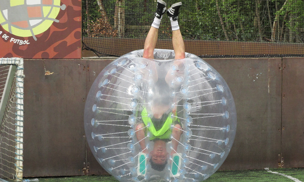 Zorb Football Experience Bubble Football Zone Groupon