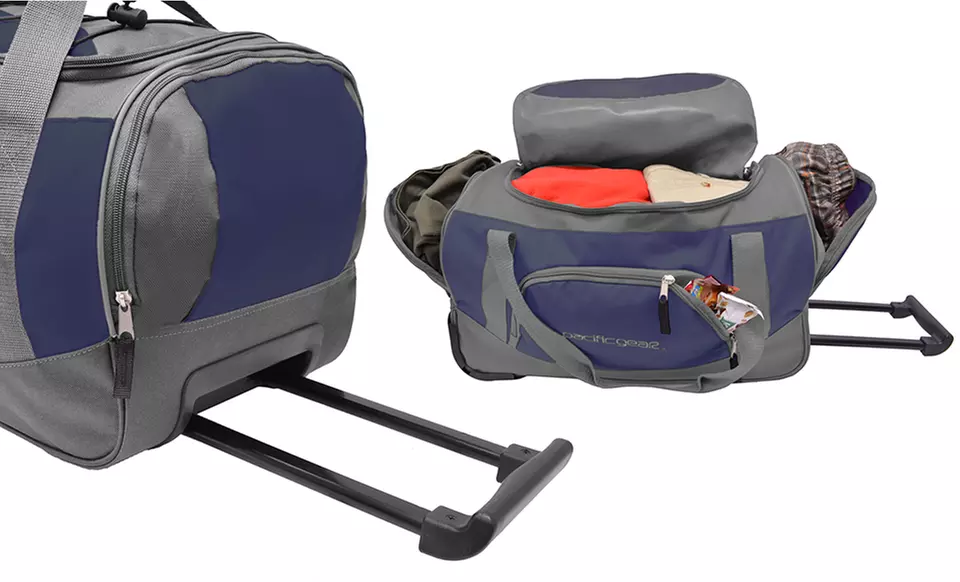 Pacific Gear 20" Carry-On Rolling Duffel Bag - Image 2