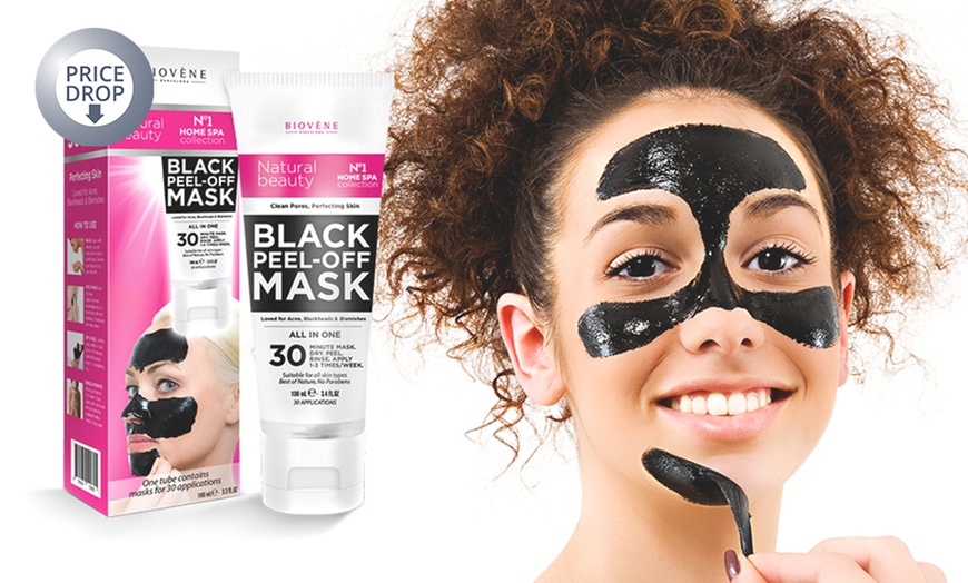 Image 1: Black Peel-Off Mask