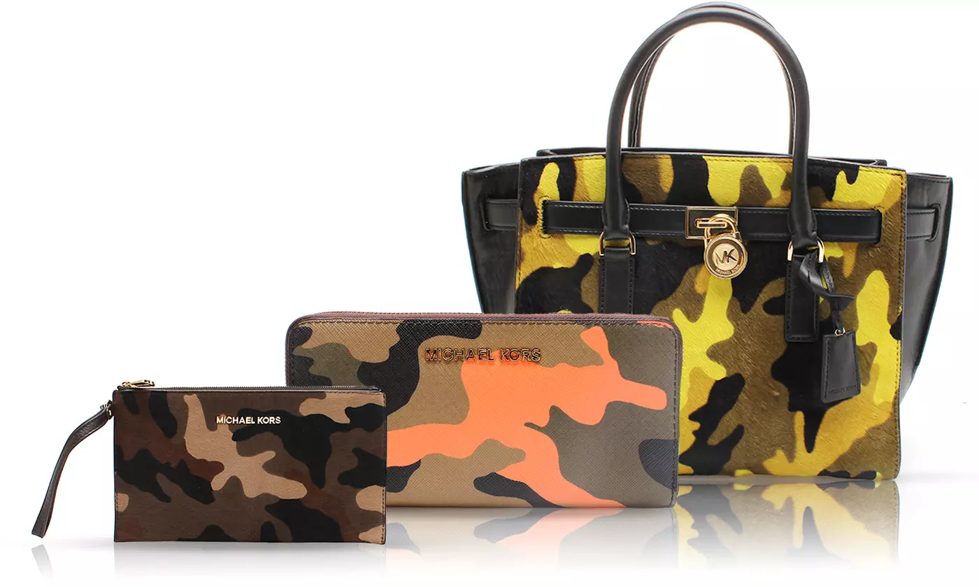 Michael Kors Camouflage Calf-Hair Wallets and Purses - Primary Image