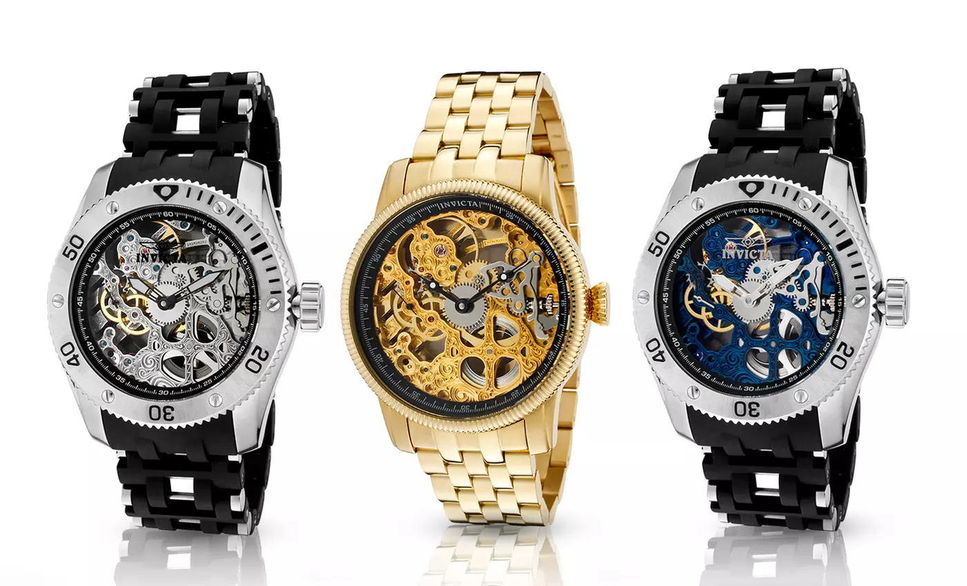 Invicta Skeleton Men's Mechanical Watch - Primary Image