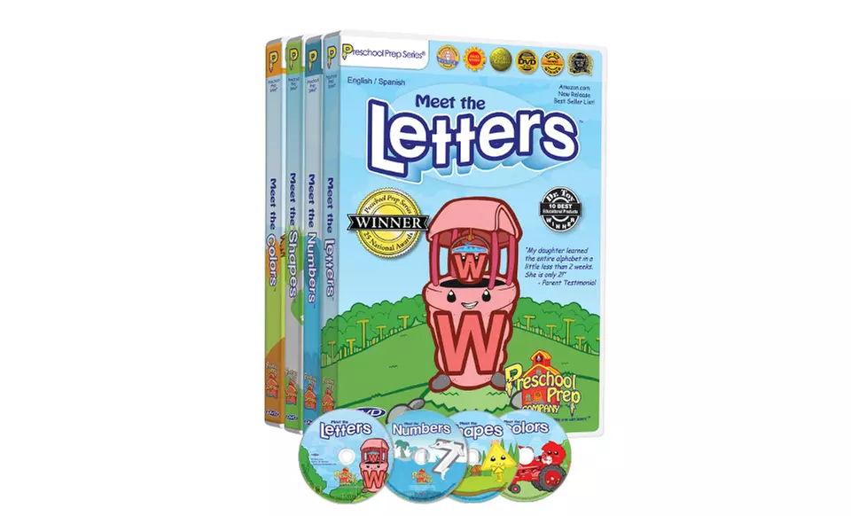 Preschool Prep DVD Set | Groupon Goods