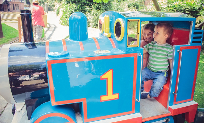 Image 2: Three Miniature Train Rides