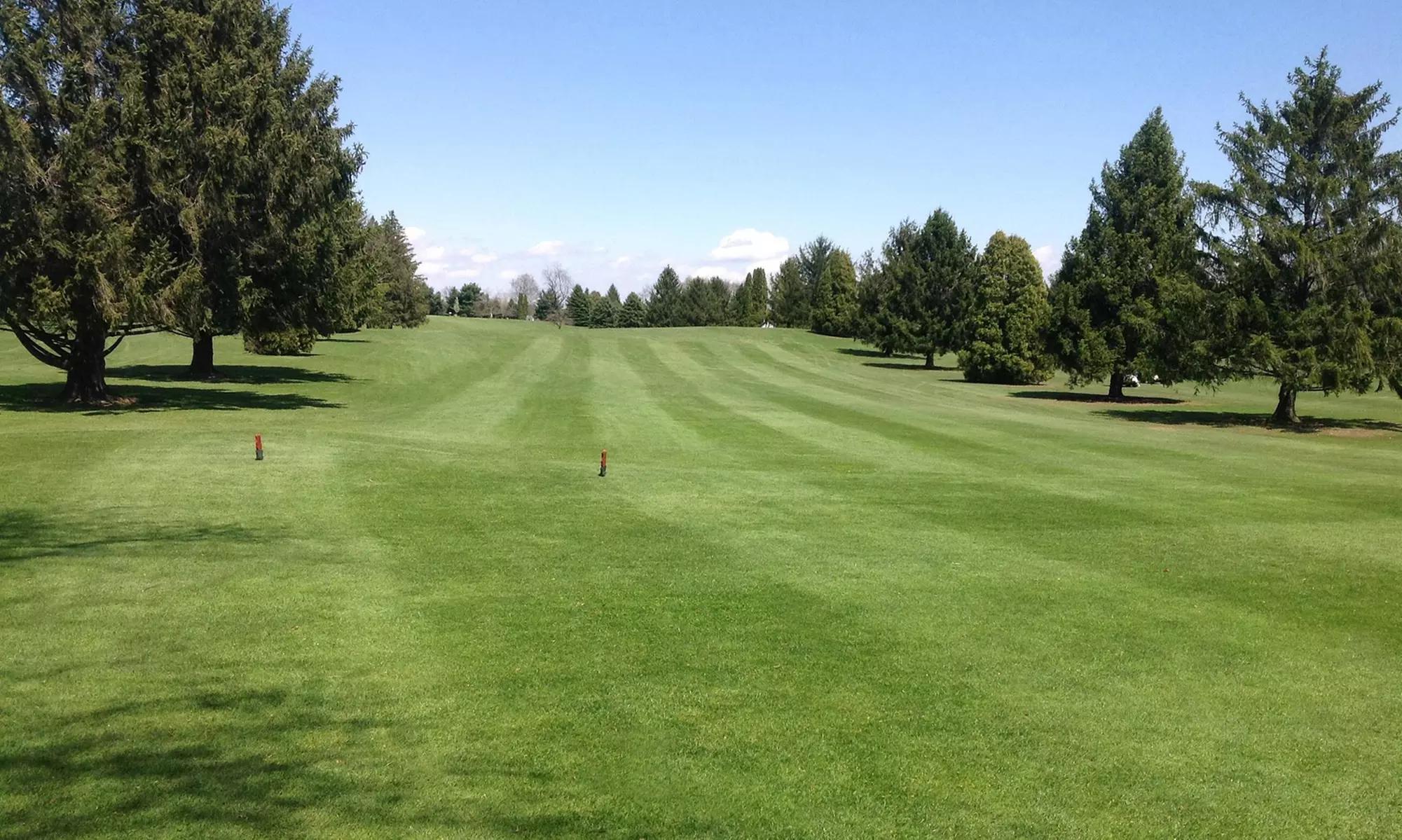 Experience Valley Golf Club's 9-hole course with cart rental for two or four, available any day of the week, up to 52% off - Primary Image
