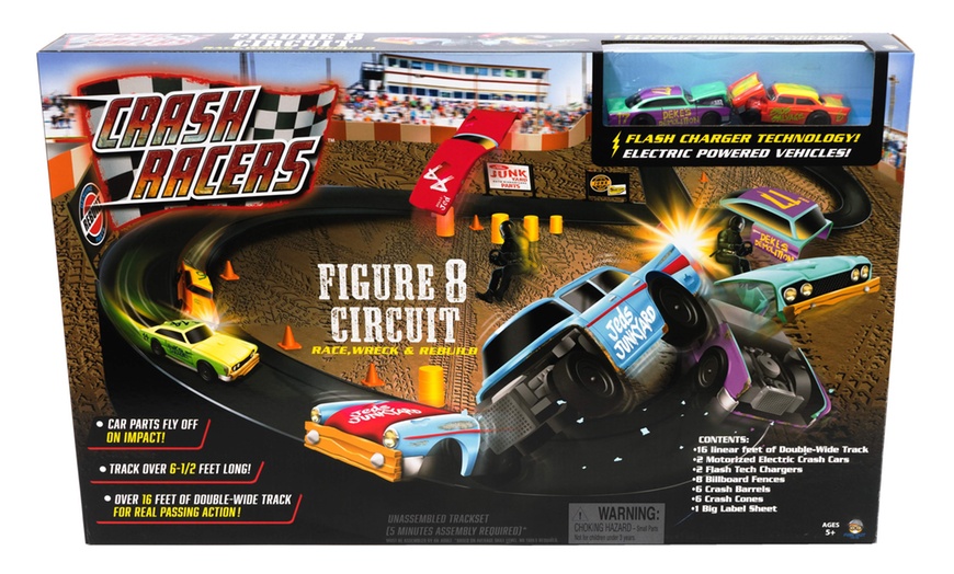 Image 2: Crash Racers Figure 8 Circuit