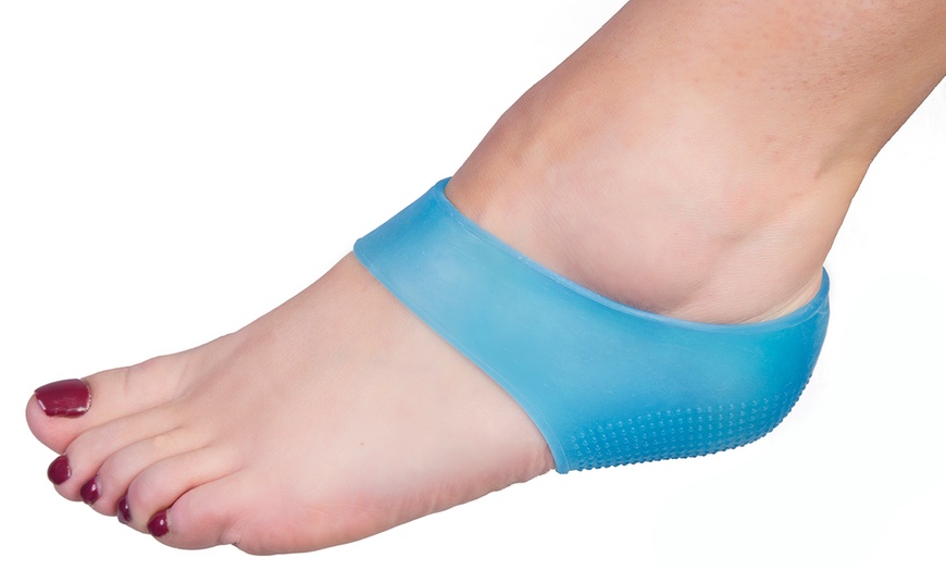 Image 11: Silicone Gel Heel Ankle Sleeve