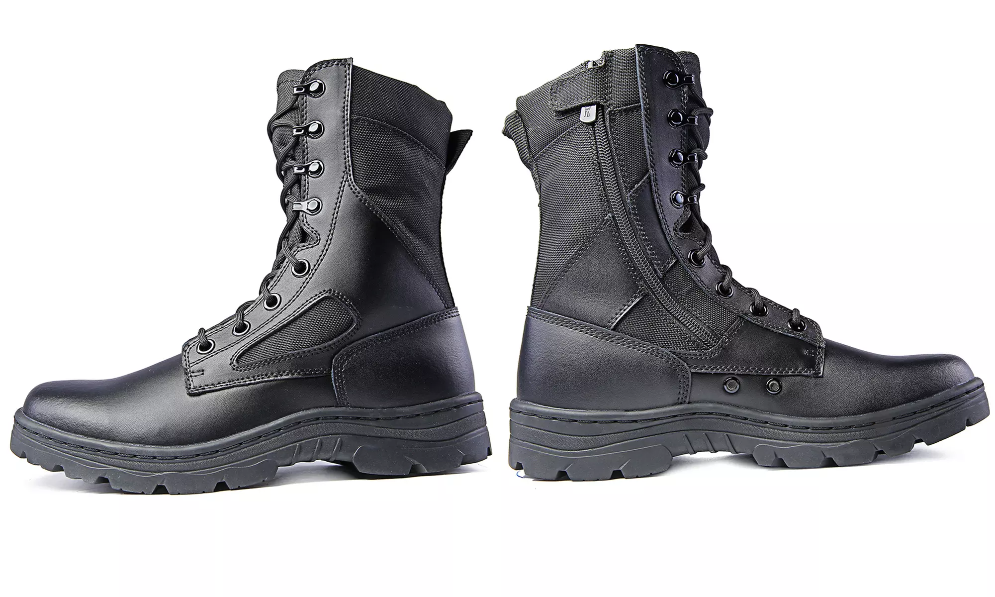 Ridge Footwear Men's Military-Style Leather Boots - Image 5