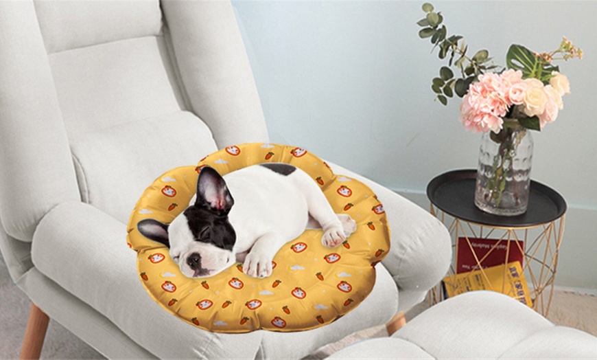 Image 2: Portable Cushioned Pet Cooling Pad 