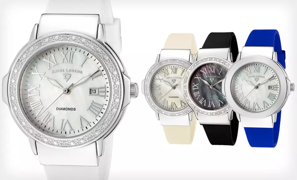 Women's Swiss Legend South Beach Series Watches (Up to 92% Off). 14 Options Available. Free Shipping. - Primary Image