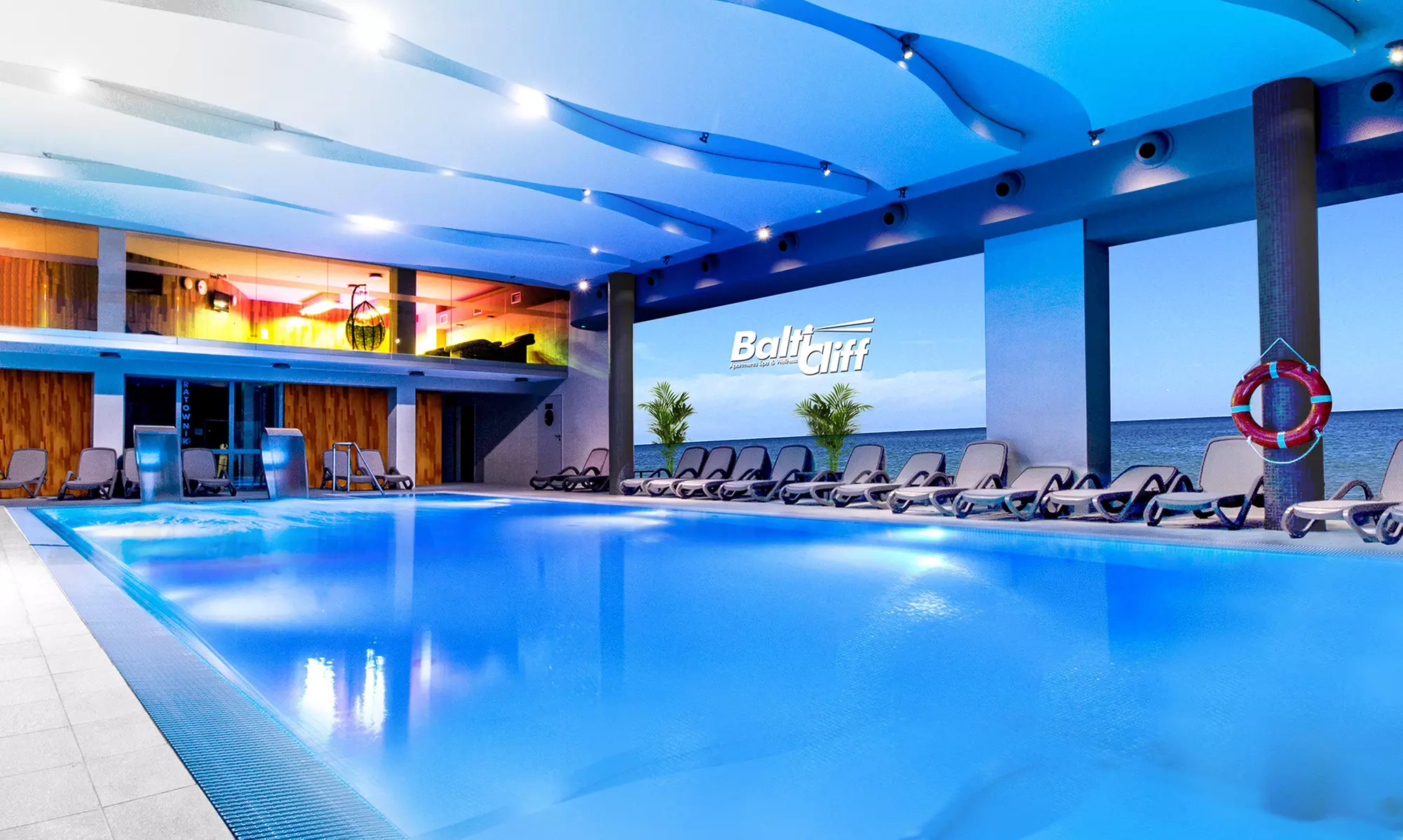 Poln. Ostsee: Junior Suite für 2 Pers. mit Halbpension, Spa, Saunen und mehr im Baltic Cliff Apartments Spa & Wellness - Primary Image