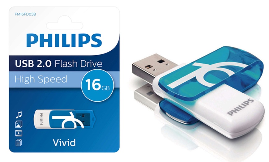 Image 2: Philips USB 2.0 Flash Drive