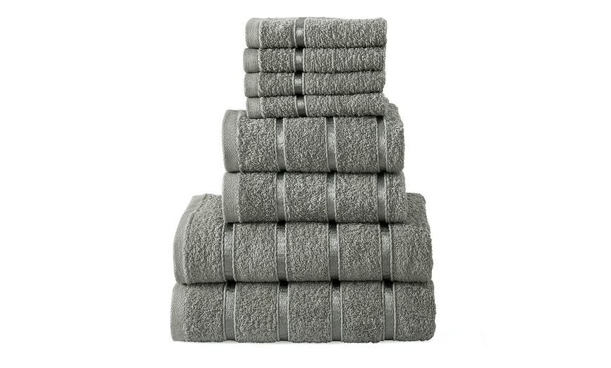 Eight-Piece Cotton Towel Bale | Groupon Goods