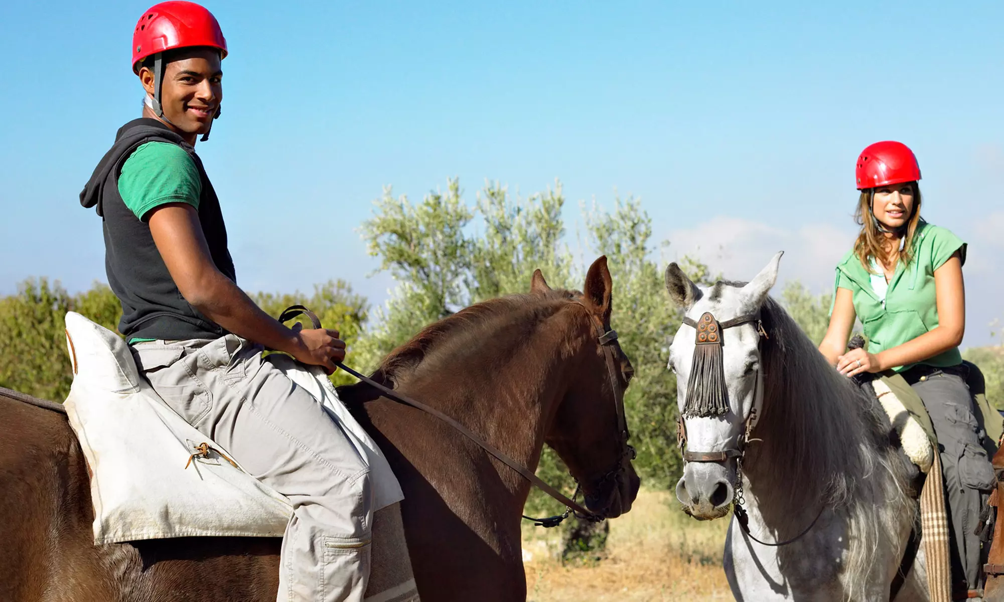 Two or Four 60-Minute Horseback-Riding Lessons at Newport Equestrian (Up to 59% Off) - Primary Image