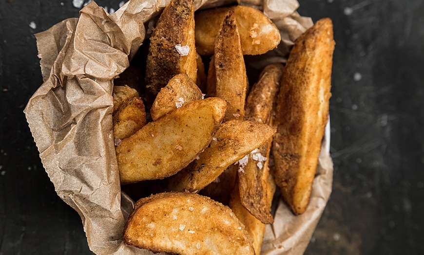 Image 2: Cornish Pasty, Wedges and Drink