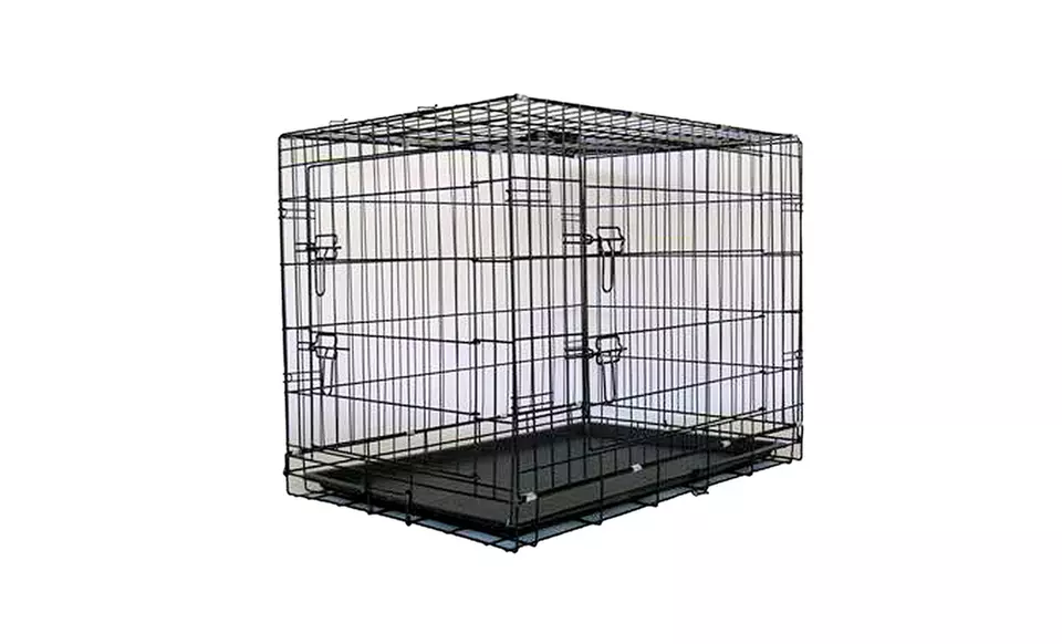 Metal Dog Crates with Dividers - Primary Image