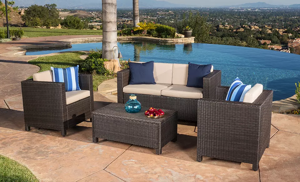 Venice Outdoor Furniture Set (4-Piece) - Primary Image