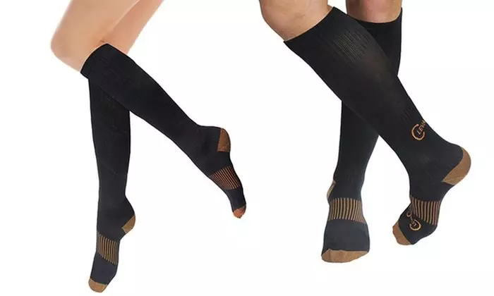 Anti-vermoeidheid compressiesokken voor € 6,99 (82% korting) - Primary Image