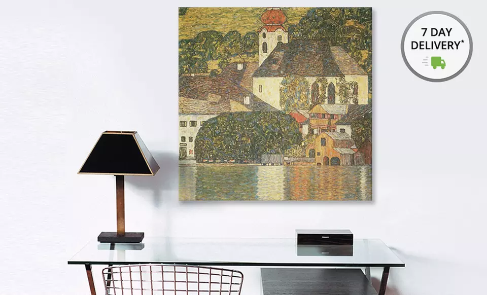 26"x18" or 26"x26" Gustav Klimt Gallery-Wrapped Canvas Prints. Multiple Prints Available. Free Shipping and Returns. - Primary Image