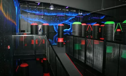 Ice Skating, Laser Tag, or Both for Two at SkateNation Plus (Up to 59% Off) - Second Medium