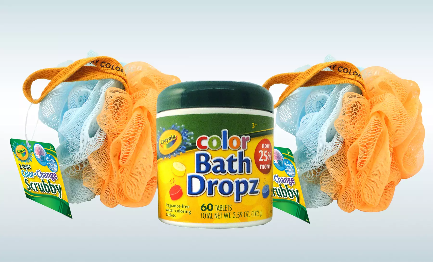 Crayola Color Bath Dropz and Color Changing Scrubbies - Primary Image