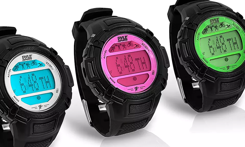 Pyle Sports Pedometer/Sleep Monitor Watch - Primary Image