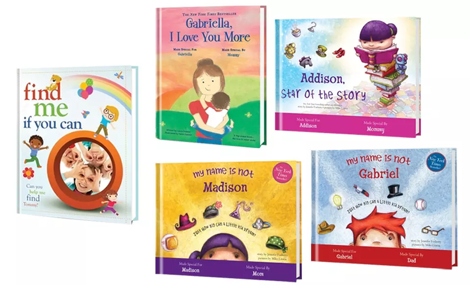 One, Three, or Five Personalized Kids Books from Putmeinthestory.com (Up to 61% Off)   - Primary Image