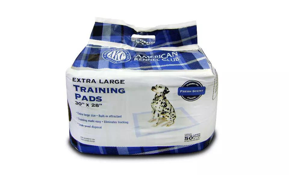AKC Extra-Large Puppy Pads (50-Pack) - Second Medium