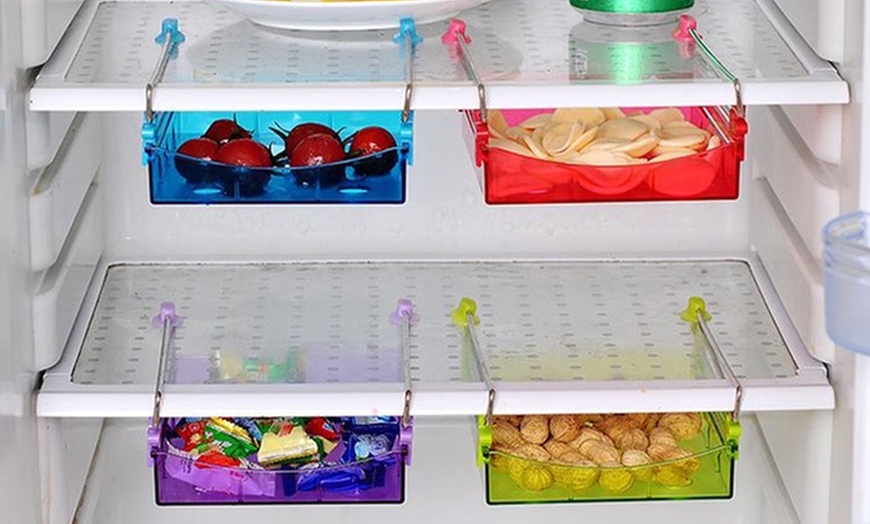 Image 2: Portable Fridge Drawer Organisers